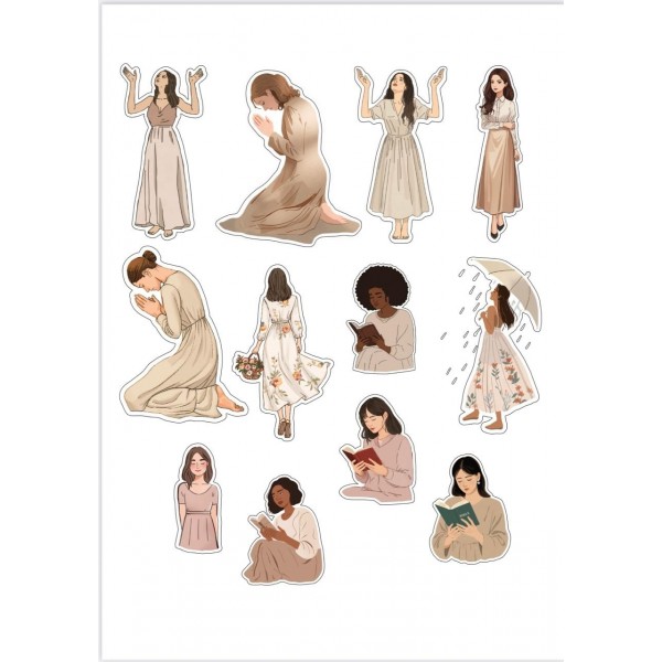 Cartela de Figurinhas 